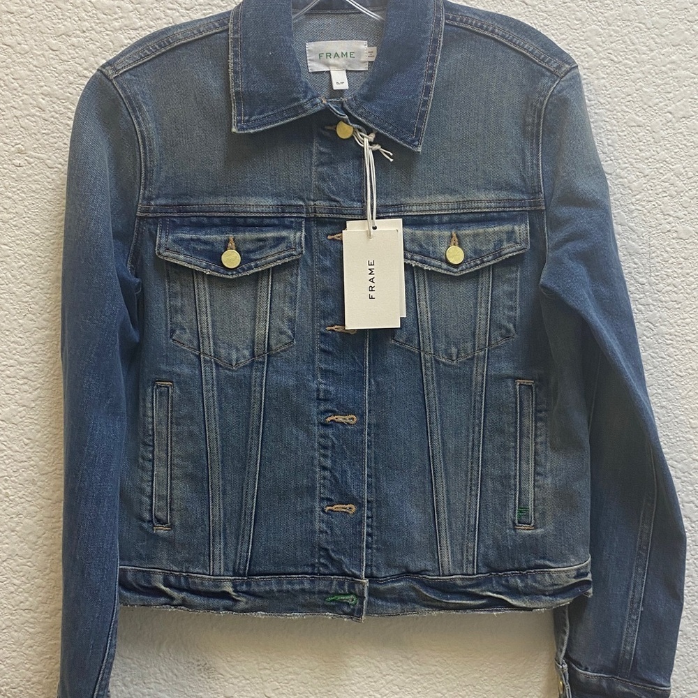Frame Denim Classic Blue Jacket